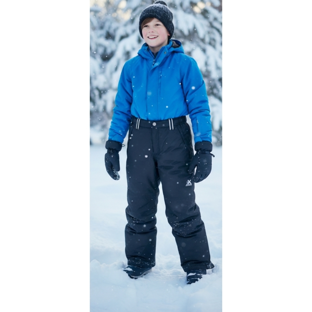ZeroXPosur Youth Black Snow Pants